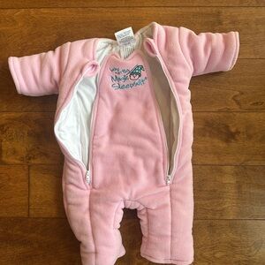 Pink Baby Merlin Magic Sleepsuit 6-9 Months (like new)